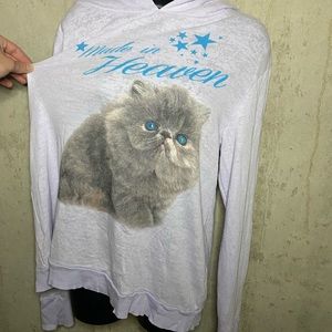 Light Blue Wild fox hoody.